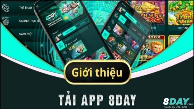 Ứng dụng 8DAY mang đến trải nghiệm toàn diện ngay trên điện thoại
