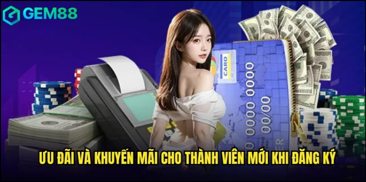 Hoàn tất đăng ký Gem88, người chơi sẽ được hưởng nhiều ưu đãi hấp dẫn