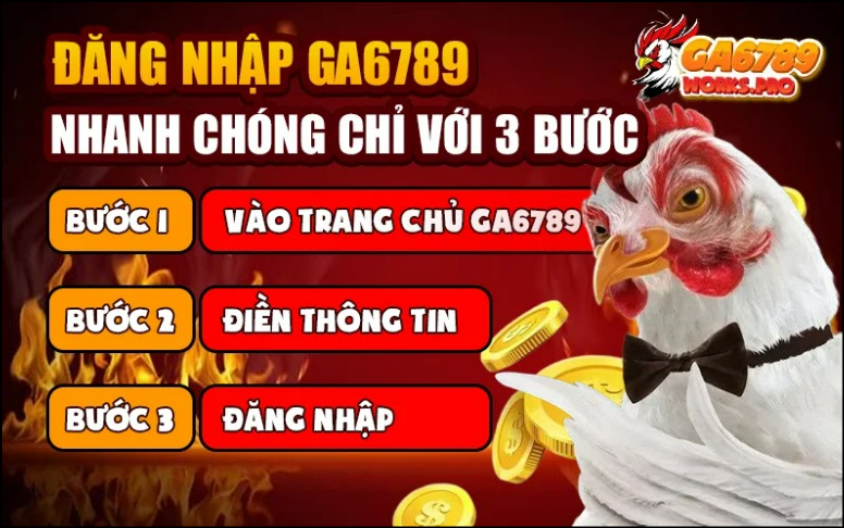 Hướng dẫn GA6789 đăng nhập nhanh chóng
