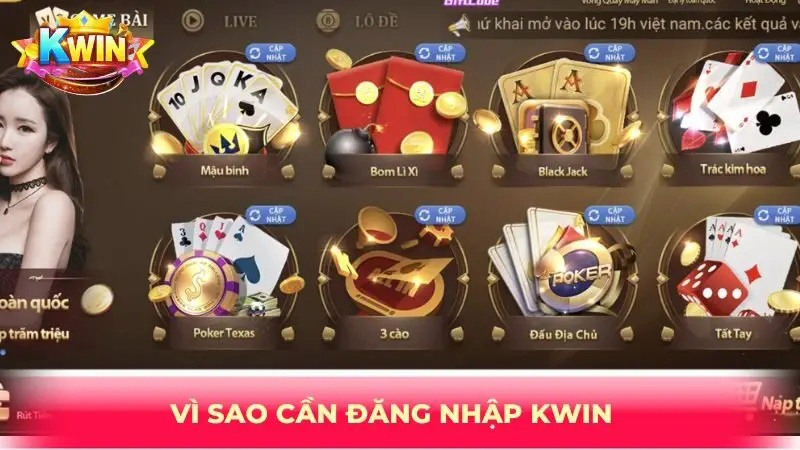 Lý do cần đăng nhập KWIN đúng cách