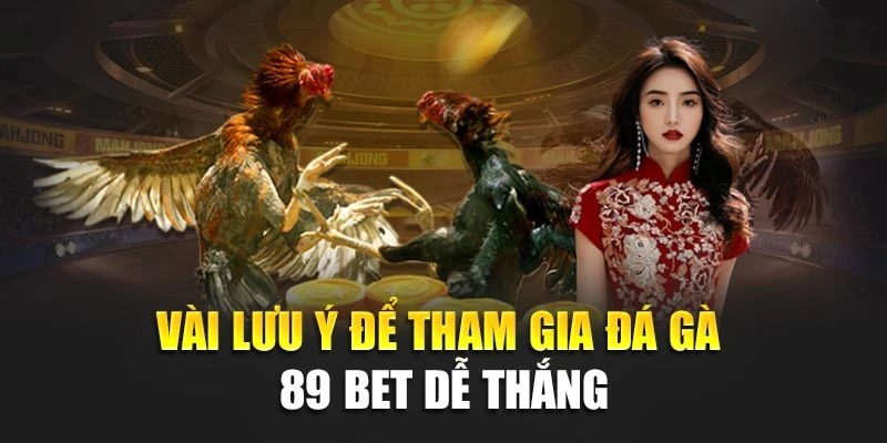 Vài lưu ý để tham gia đá gà 89bet dễ thắng Vài lưu ý để tham gia đá gà 89bet dễ thắng