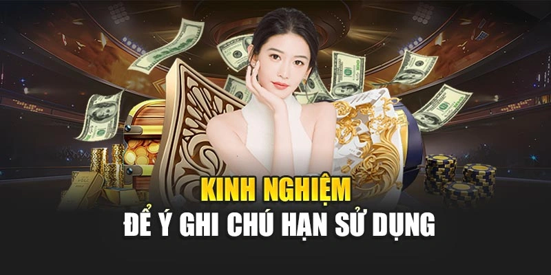 Kinh nghiệm để ý ghi chú hạn sử dụng Kinh nghiệm để ý ghi chú hạn sử dụng