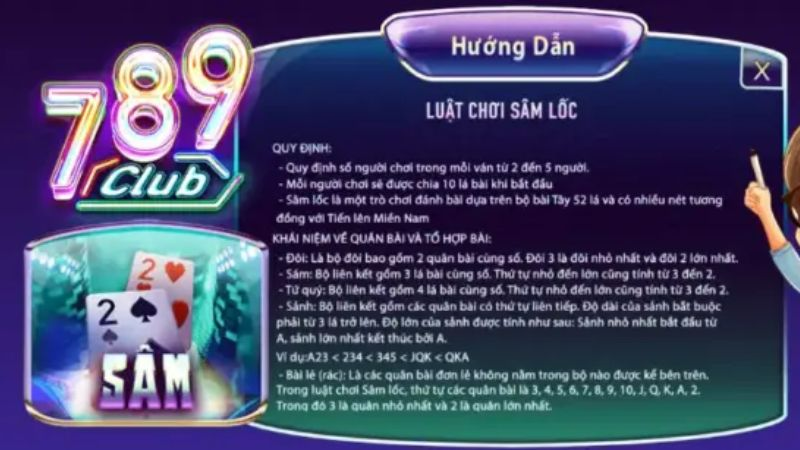 Luật chơi Sâm Lốc tại 789Club Luật chơi Sâm Lốc tại 789Club