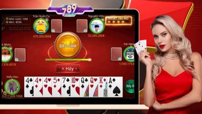 Sâm Lốc 789Club – Trò chơi bài “bánh cuốn” nhất hiện nay