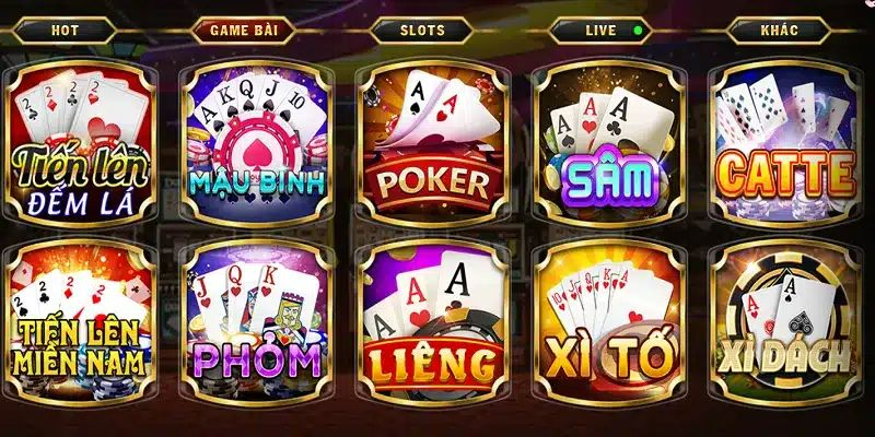  Các thể loại game bài For88 bạn nên thử ngay hôm nay
