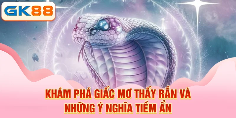  Khám phá giấc mơ thấy rắn và những ý nghĩa tiềm ẩn