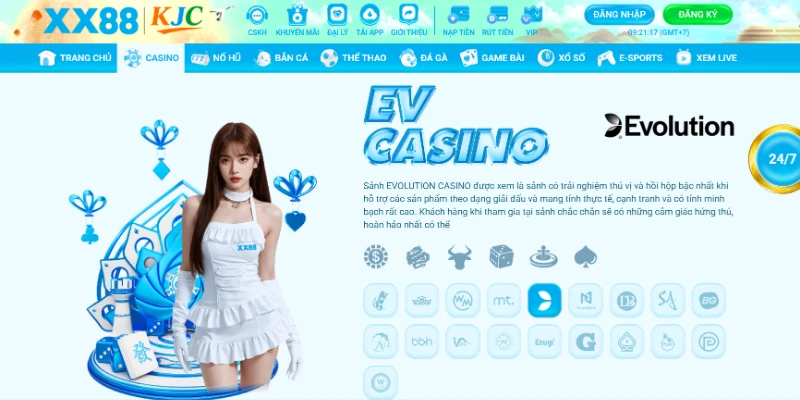 Danh sách game hot làm nên tên tuổi của casino XX88