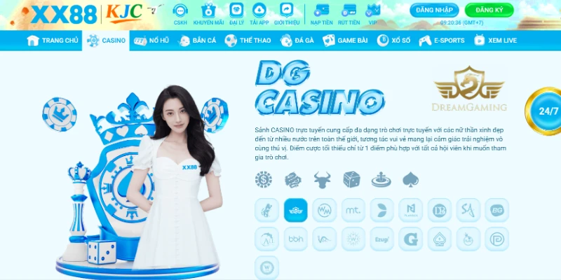 Sân chơi casino XX88 hiện đại, uy tín và xanh chín