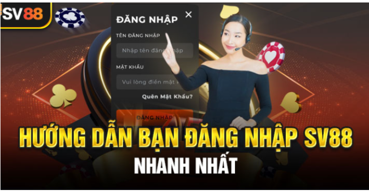 Hướng dẫn đăng nhập SV88 cho người mới làm quen  Hướng dẫn đăng nhập SV88 cho người mới làm quen