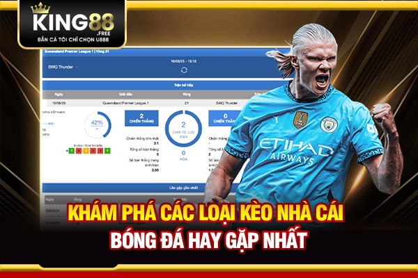 Khám phá các loại kèo nhà cái bóng đá hay gặp nhất  Khám phá các loại kèo nhà cái bóng đá hay gặp nhất