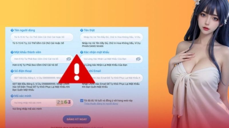 Lỗi đăng ký AU88 và hướng dẫn khắc phục