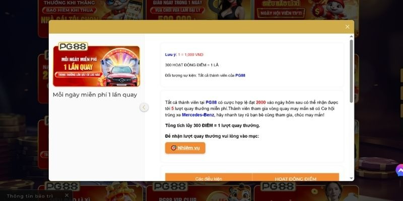 Ưu đãi đặc biệt theo ngày trong tuần